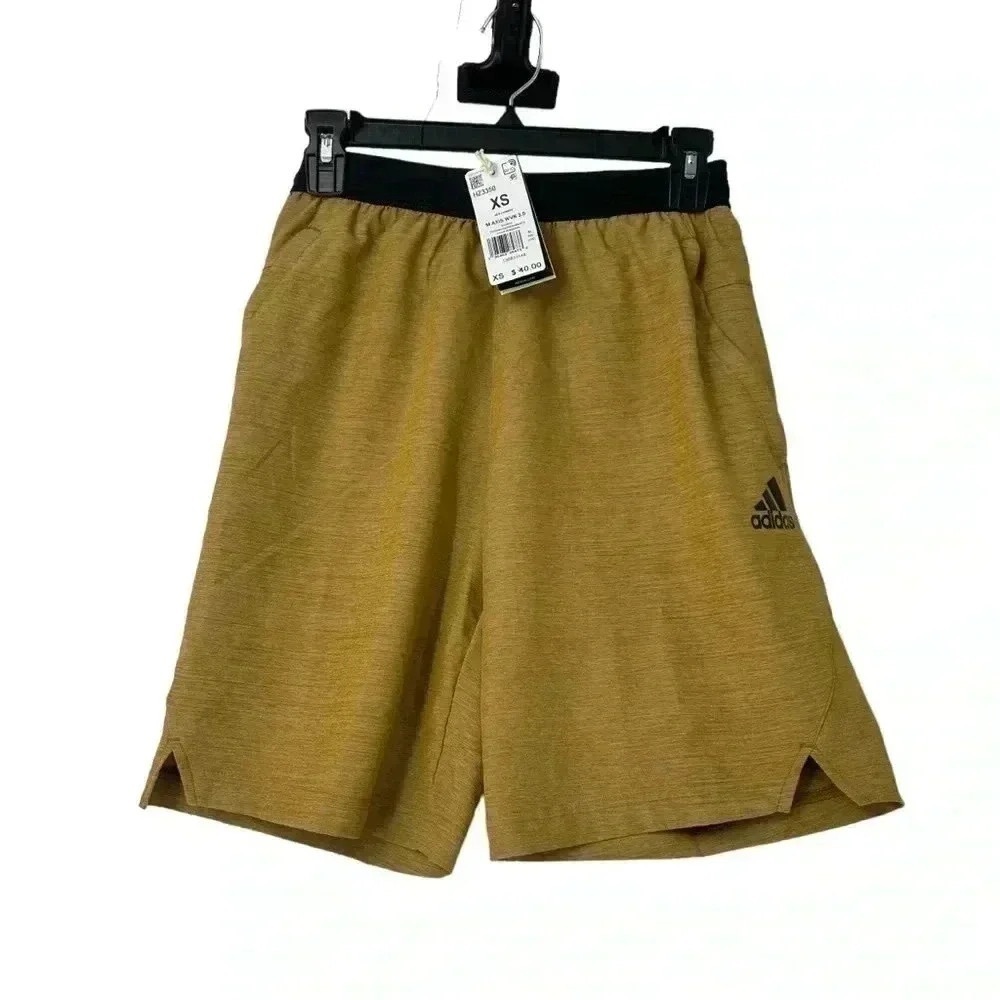 Adidas Club 3‑Stripes Woven Basketball Shorts XS Bronze Strata Axis Woven NWT